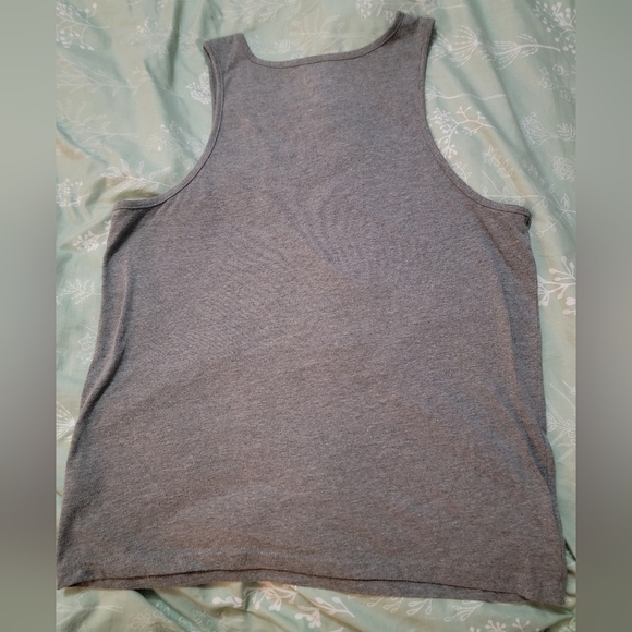 Aéropostale Charcoal Tank Top 100% Cotton Men's Size S - Picture 4 of 6